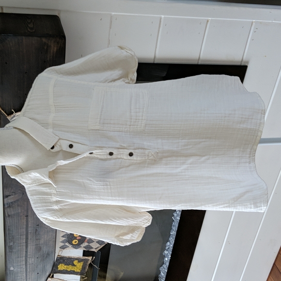 a.n.a Tops - Cream Blouse